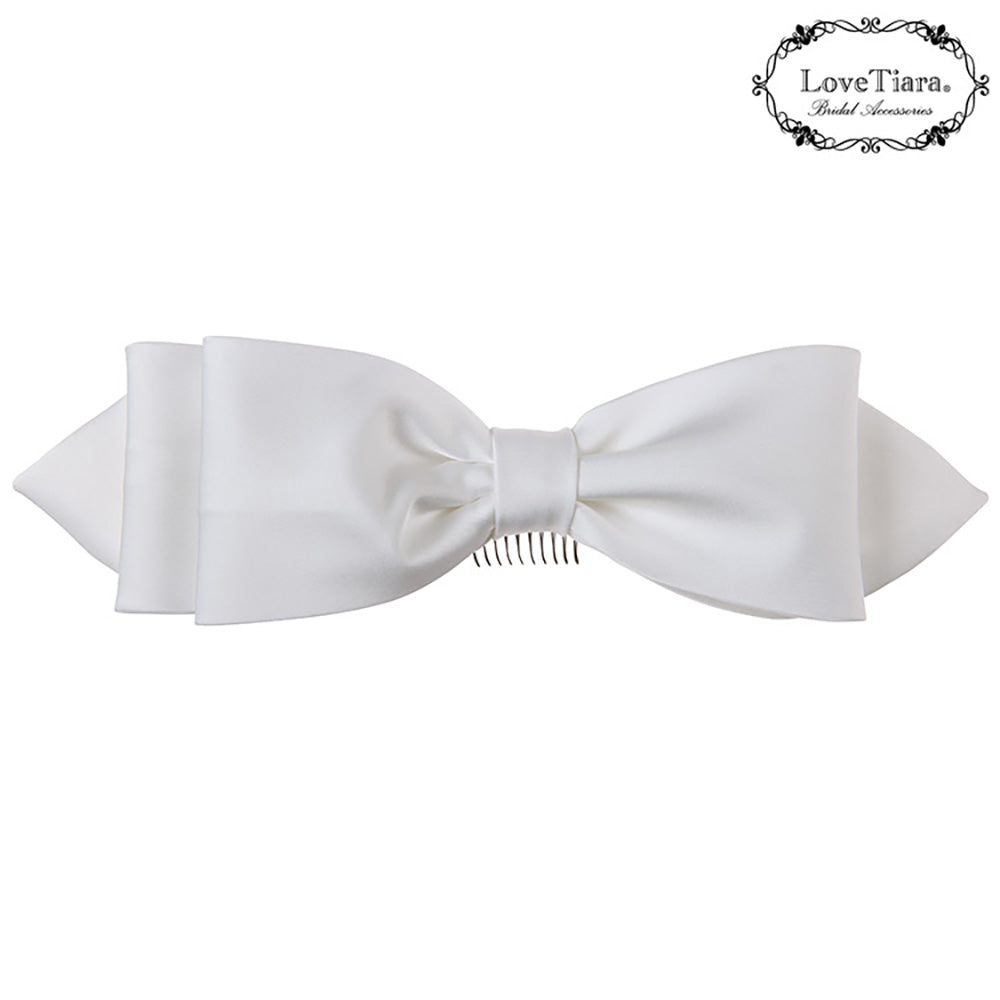 リボンヘッドドレス【フォーチュンリボン】【結婚式 ヘアアクセサリー