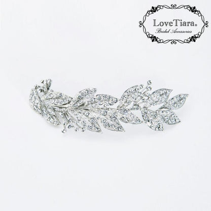 ヘッドドレス【リーフ】【結婚式 ヘアアクセサリー】（H-86）