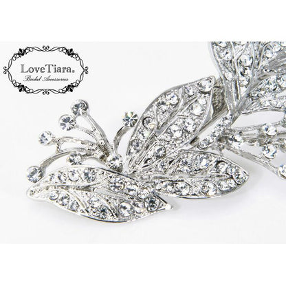 ヘッドドレス【リーフ】【結婚式 ヘアアクセサリー】（H-86）