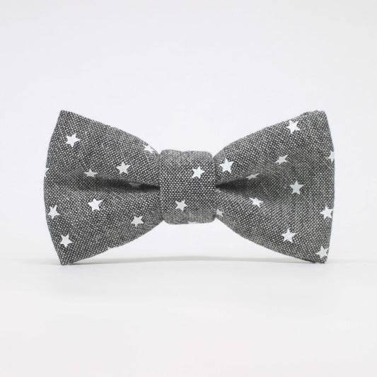 【kids】星オフブラック 【結婚式 キッズ こども 蝶ネクタイ】