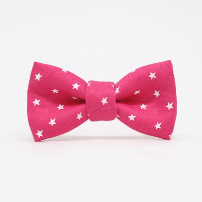 【kids】星ピンク 【結婚式 キッズ こども 蝶ネクタイ】