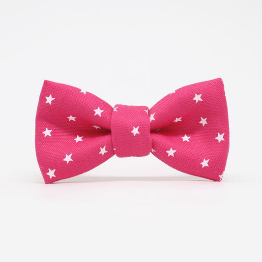 【kids】星ピンク 【結婚式 キッズ こども 蝶ネクタイ】