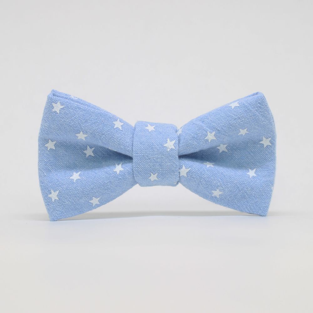 【kids】星水色 【結婚式 キッズ こども 蝶ネクタイ】