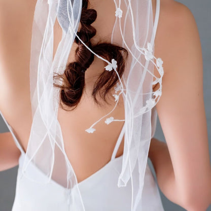 ウェディング アクセサリー【リボン ヘッドドレス】【結婚式 ヘアアクセサリー】