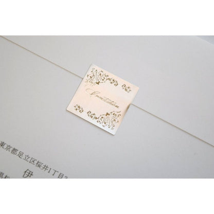 【結婚式 招待状セット】マリアージュリース ホルダー付 (印刷込み)【結婚式 ペーパー 招待状】