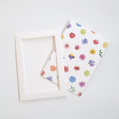 【結婚式 招待状セット】 マリアージュフルール ホルダー付 (印刷込み)【結婚式 ペーパー 招待状】