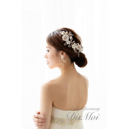 【ヘッドドレス】ヘアコーム ~ブライダルヘッドドレス~ ≪HC-14≫ 【結婚式　ヘアアクセサリー】