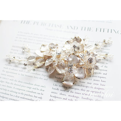 【ヘッドドレス】ヘアコーム ~ブライダルヘッドドレス~ ≪HC-17≫ 【結婚式 ヘアアクセサリー】