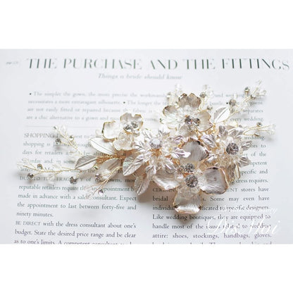 【ヘッドドレス】ヘアコーム ~ブライダルヘッドドレス~ ≪HC-17≫ 【結婚式 ヘアアクセサリー】