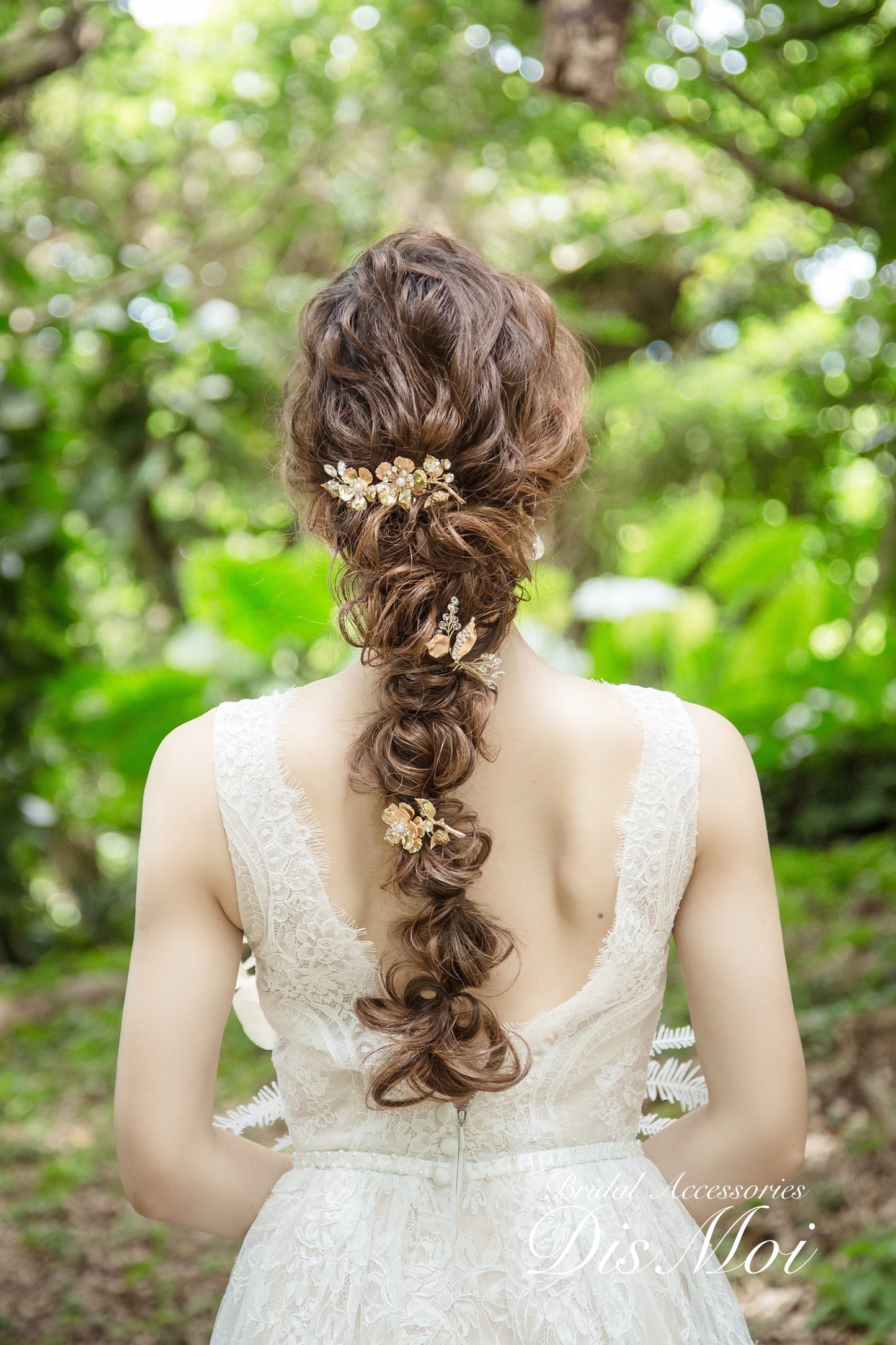 【ヘッドドレス】ヘアコームセット ~ブライダルヘッドドレス~ ≪HC-20≫ 【結婚式 ヘアアクセサリー】
