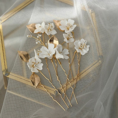 【ヘッドドレス】ヘアコームセットsilver/gold ~ブライダルヘッドドレス~ ≪HC-25≫ 【結婚式 ヘアアクセサリー】