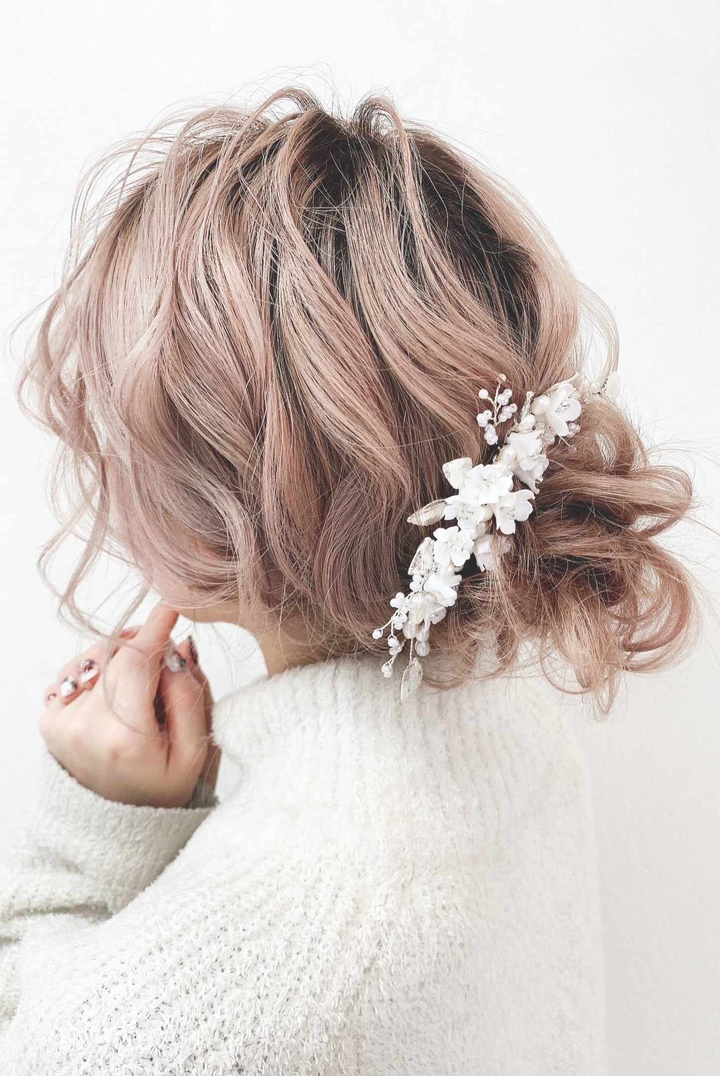 【ヘッドドレス】ヘアコーム ~ブライダルヘッドドレス~ ≪HC-26≫ 【結婚式 ヘアアクセサリー】