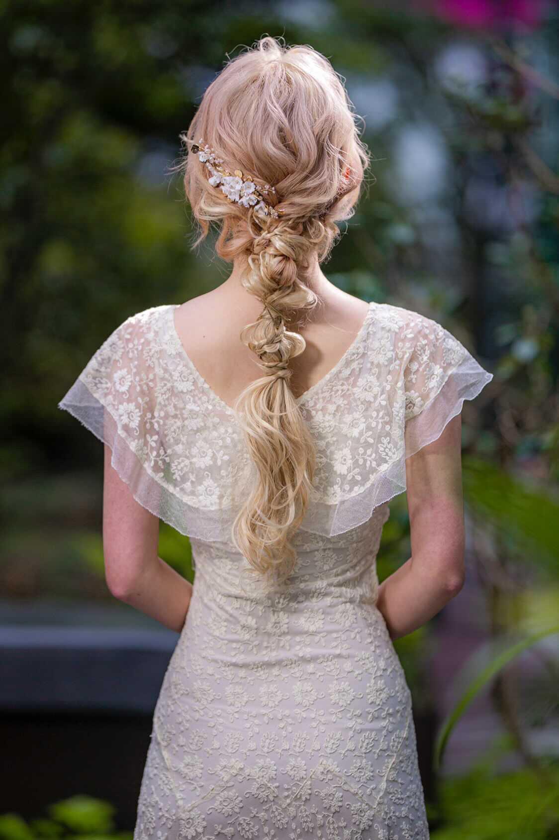 【ヘッドドレス】ヘアコーム ~ブライダルヘッドドレス~ ≪HC-26≫ 【結婚式 ヘアアクセサリー】