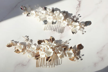 【ヘッドドレス】ヘアコーム ~ブライダルヘッドドレス~ ≪HC-26≫ 【結婚式 ヘアアクセサリー】