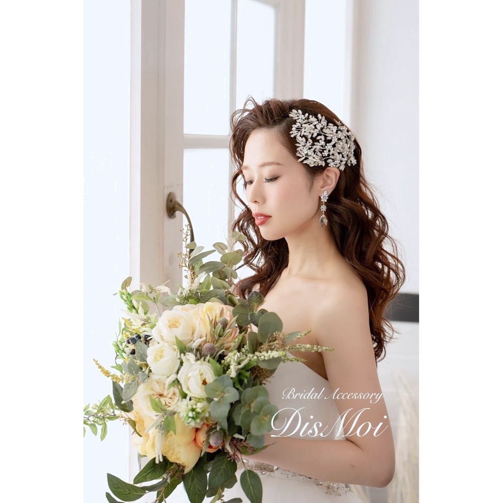 【ヘッドドレス】~ブライダルヘッドドレス~ ≪HD-20≫ 【結婚式 ヘアアクセサリー】