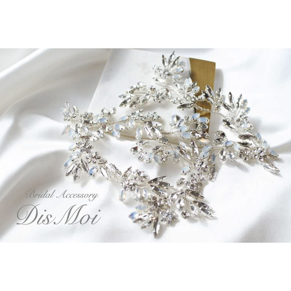 【ヘッドドレス】~ブライダルヘッドドレス~ ≪HD-20≫ 【結婚式 ヘアアクセサリー】