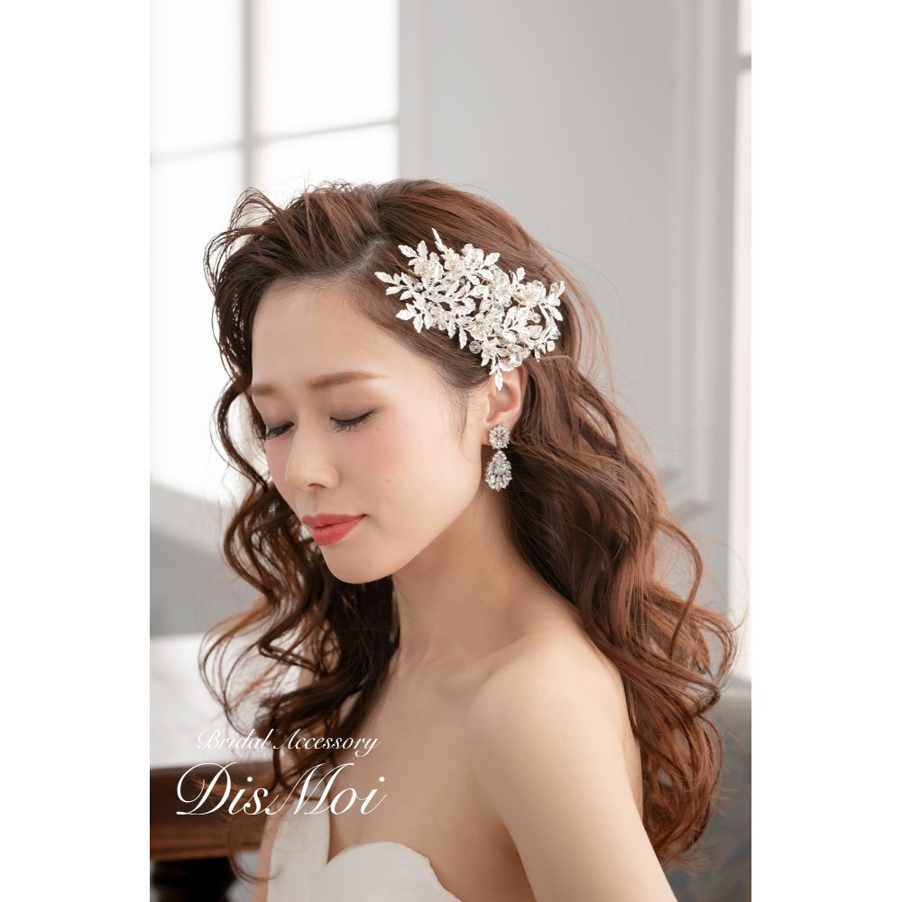 【ヘッドドレス】~ブライダルヘッドドレス~ ≪HD-21≫ 【結婚式 ヘアアクセサリー】