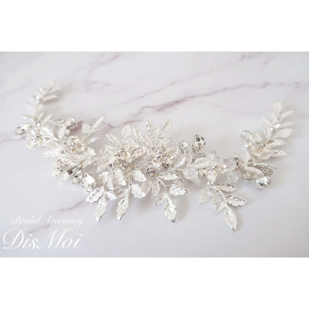 【ヘッドドレス】~ブライダルヘッドドレス~ ≪HD-21≫ 【結婚式 ヘアアクセサリー】