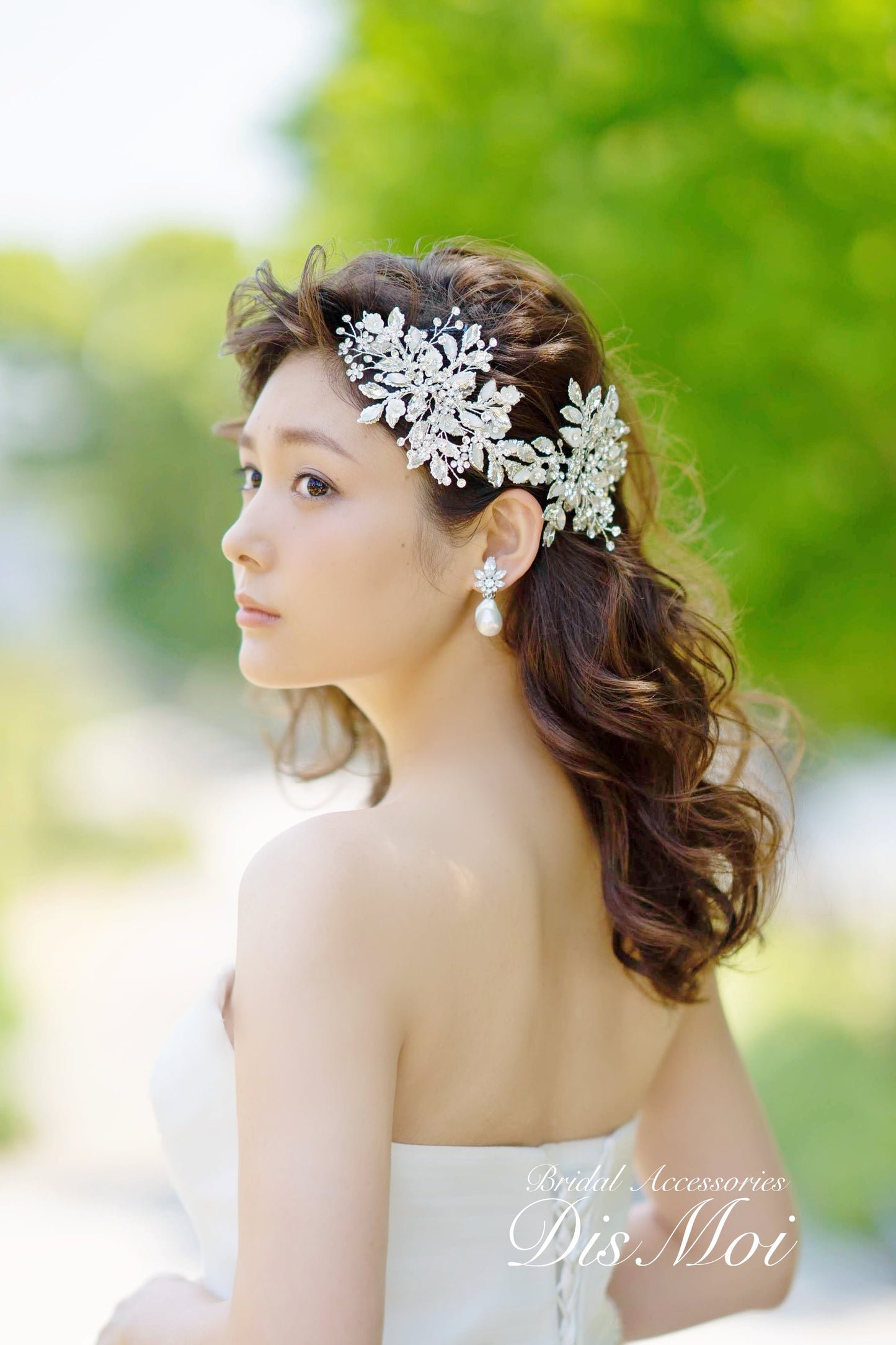 【ヘッドドレス】~ブライダルヘッドドレス~ ≪HD-27≫ 【結婚式　ヘアアクセサリー】