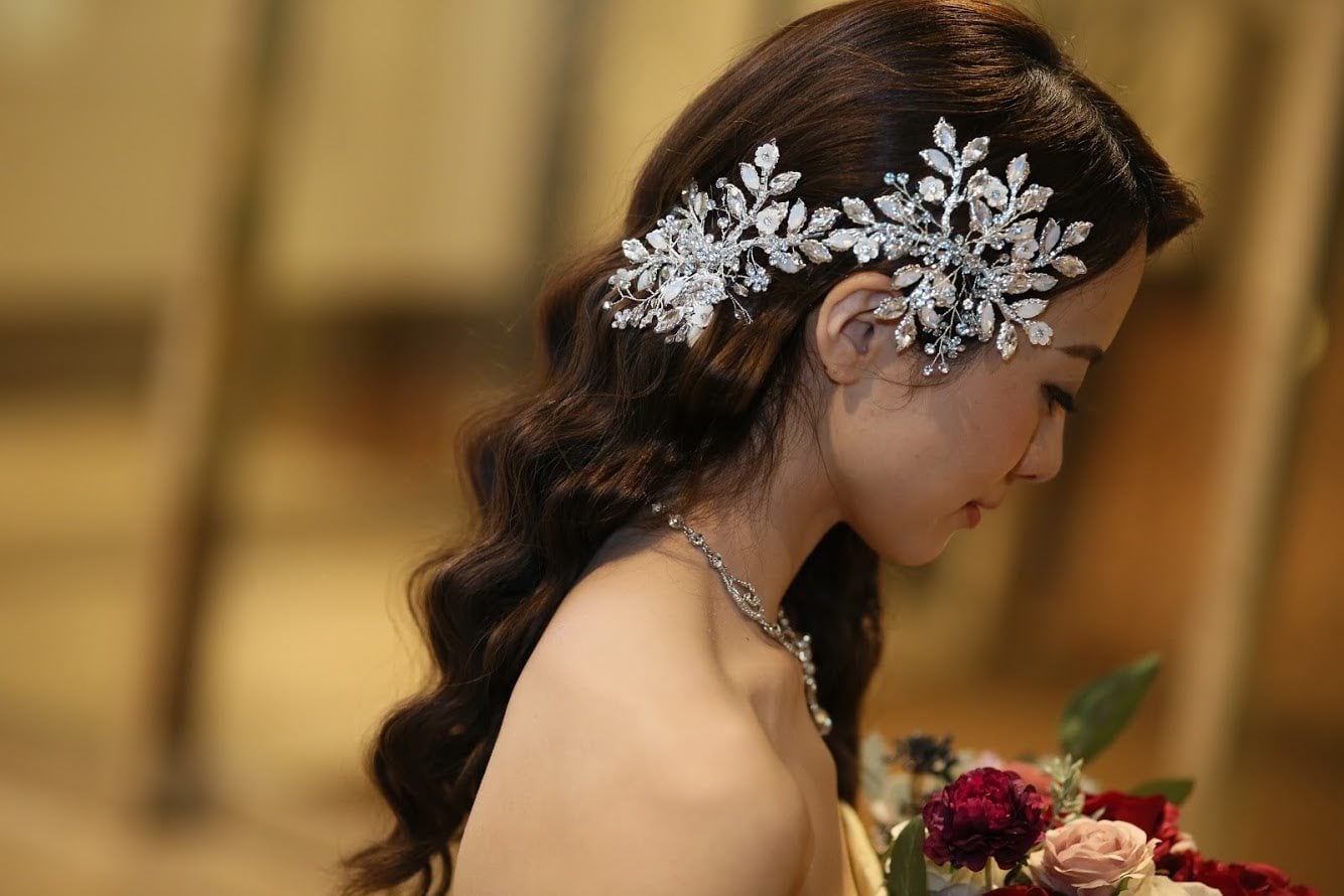【ヘッドドレス】~ブライダルヘッドドレス~ ≪HD-27≫ 【結婚式 ヘアアクセサリー】