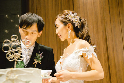 【ヘッドドレス】~ブライダルヘッドドレス~ ≪HD-27≫ 【結婚式 ヘアアクセサリー】