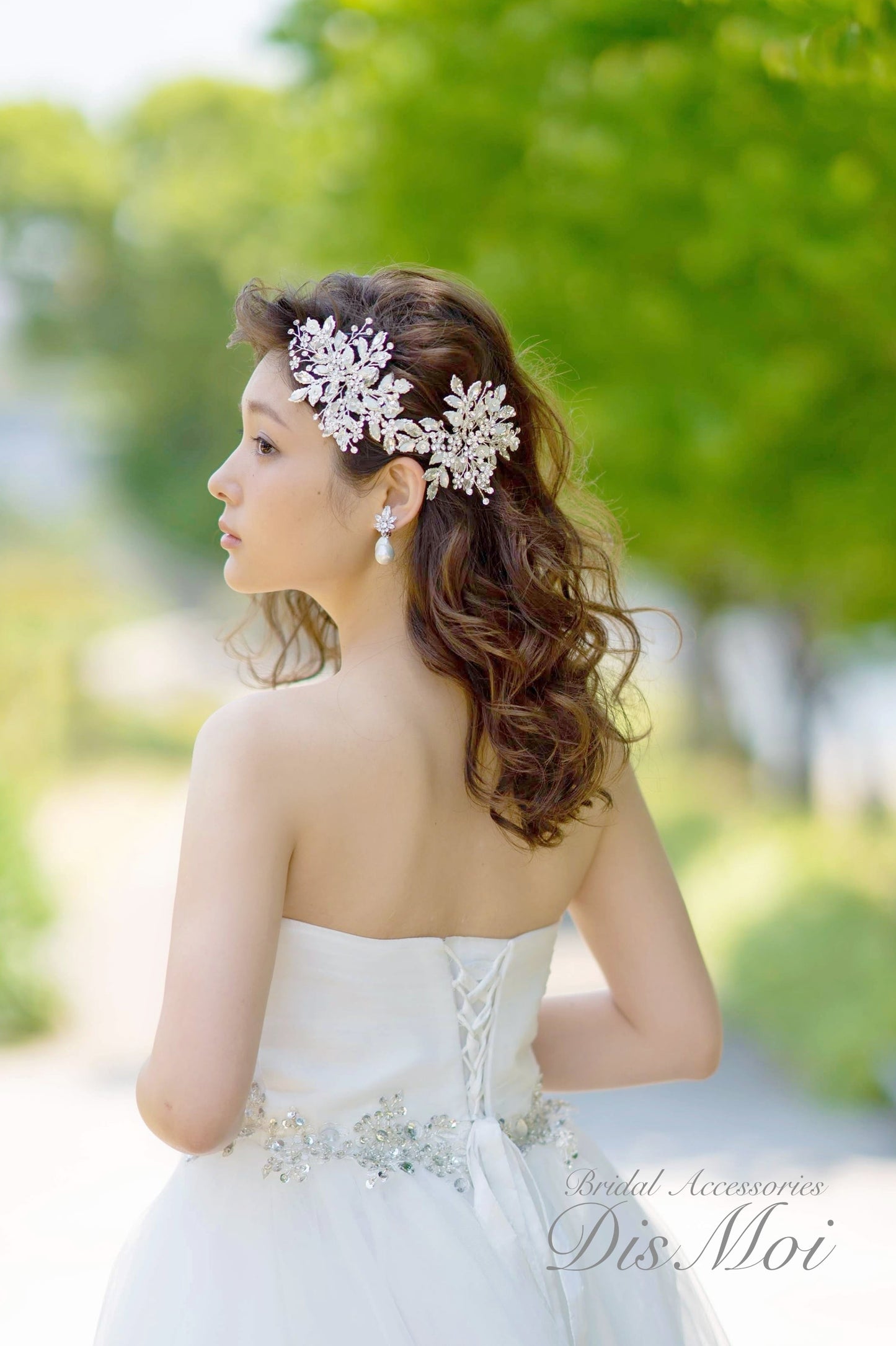 【ヘッドドレス】~ブライダルヘッドドレス~ ≪HD-27≫ 【結婚式 ヘアアクセサリー】