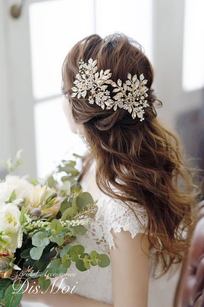 【ヘッドドレス】~ブライダルヘッドドレス~ ≪HD-27≫ 【結婚式 ヘアアクセサリー】