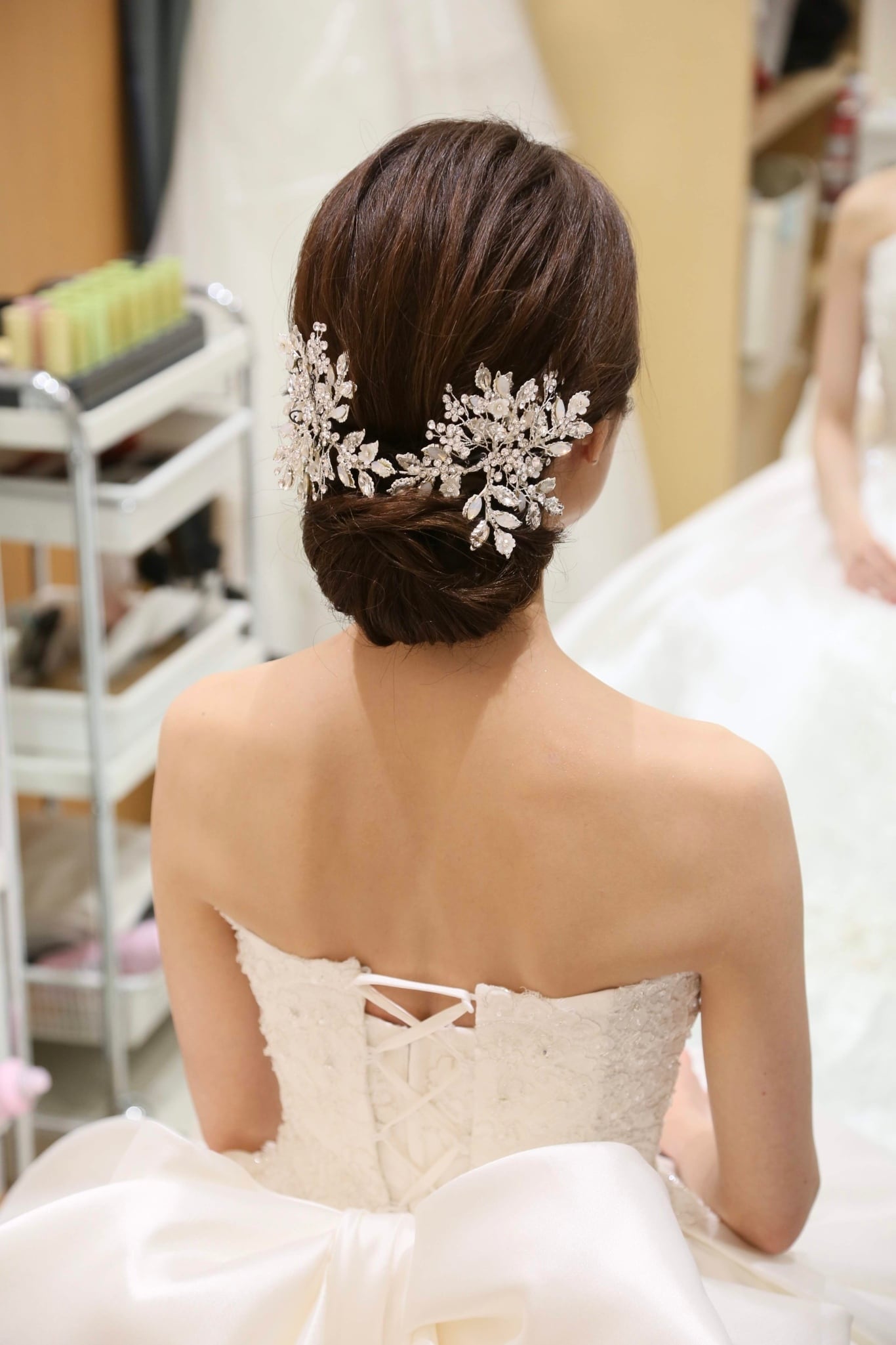 【ヘッドドレス】~ブライダルヘッドドレス~ ≪HD-27≫ 【結婚式　ヘアアクセサリー】