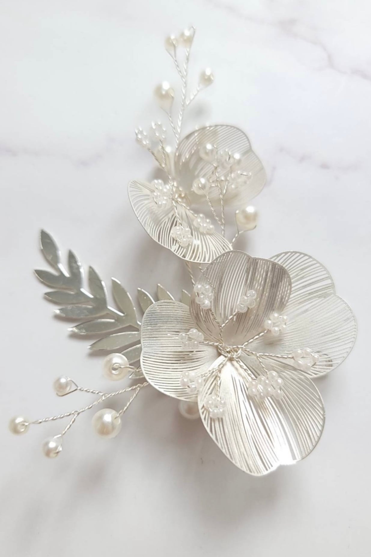 【ヘッドドレス】ヘッドドレスセット silver/gold ~ブライダルヘッドドレス~ ≪HD-35≫ 【結婚式 ヘアアクセサリー】