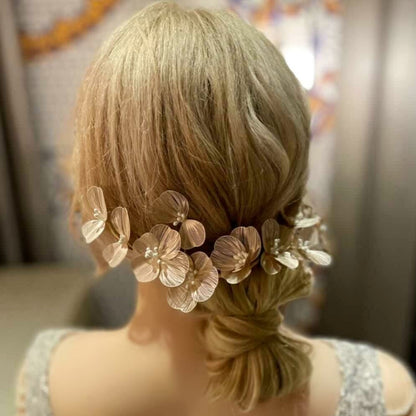 【ヘッドドレス】silver/gold~ブライダルヘッドドレス~ ≪HD-39≫ 【結婚式　ヘアアクセサリー】