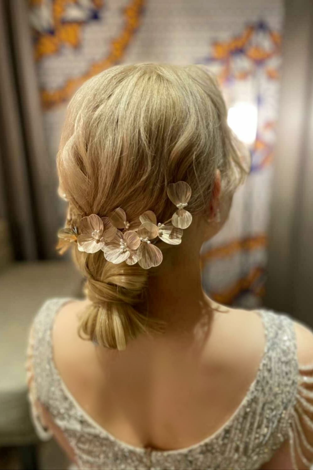 【ヘッドドレス】silver/gold~ブライダルヘッドドレス~ ≪HD-39≫ 【結婚式　ヘアアクセサリー】