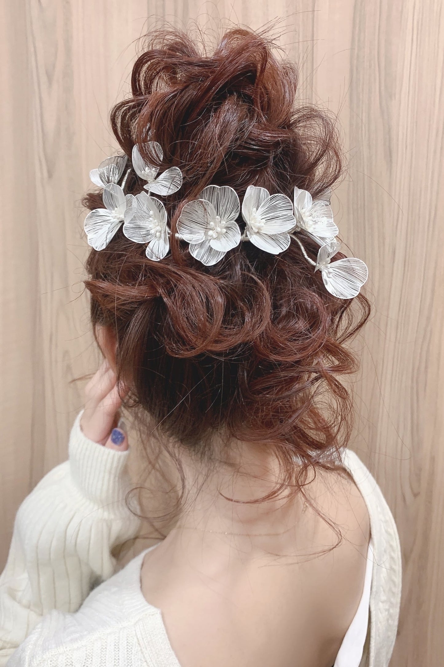 【ヘッドドレス】silver/gold~ブライダルヘッドドレス~ ≪HD-39≫ 【結婚式　ヘアアクセサリー】