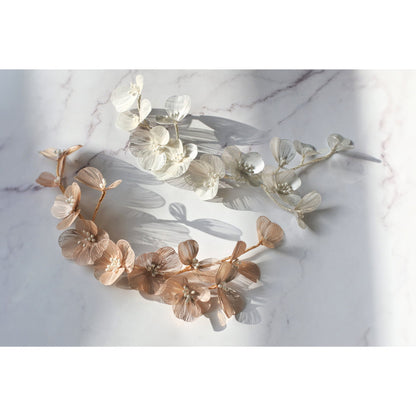 【ヘッドドレス】silver/gold~ブライダルヘッドドレス~ ≪HD-39≫ 【結婚式 ヘアアクセサリー】