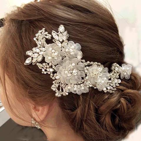 a.b.Ellie Lena ビジューヘッドドレス 【結婚式 ヘアアクセサリー レンタル】