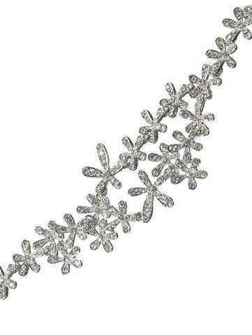 【3泊4日】Elizabethbower Lula クリスタルヘアカチューシャ 【結婚式 ヘアアクセサリー レンタル】