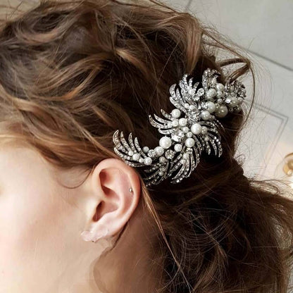 Ivory&Co. Brooke スタイリッシュヘッドコーム 【結婚式 ヘアアクセサリー レンタル】