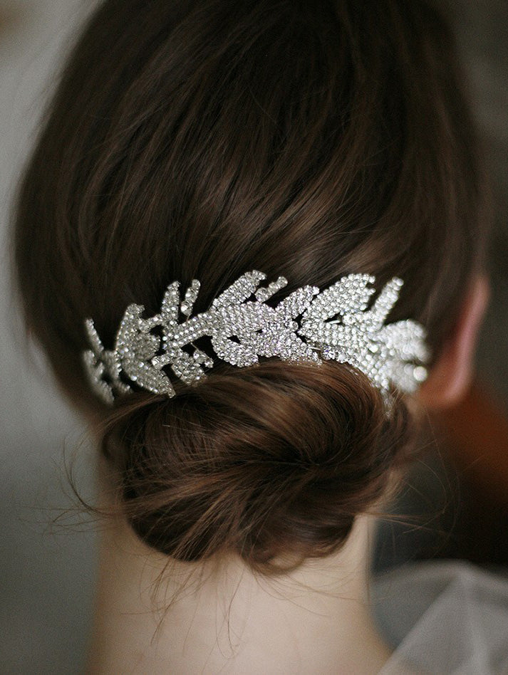 【3泊4日】Jennifer Behr Arielle Comb Crystal HD432 【結婚式 ヘアアクセサリー レンタル】