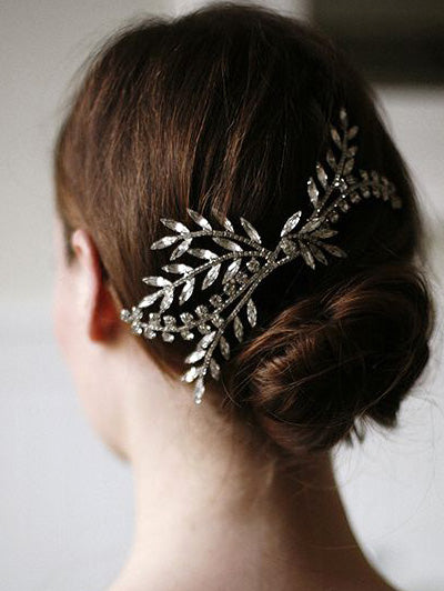 【3泊4日】Jennifer Behr Laurel ヘッドドレス HD532 【結婚式 ヘアアクセサリー レンタル】