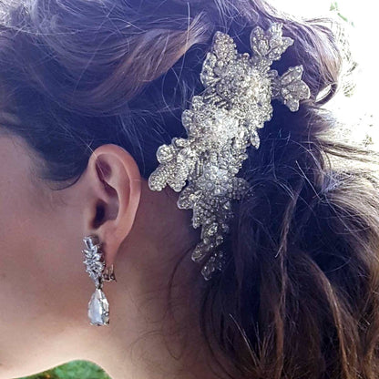 a.b.Ellie☆ウェディングビジューヘッドドレス 【結婚式 ヘアアクセサリー レンタル】