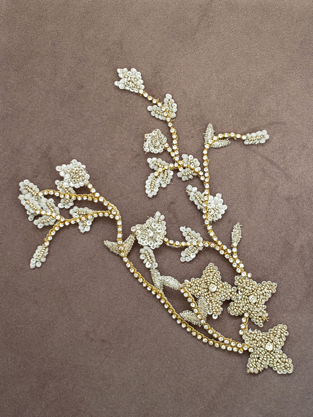 【3泊4日】a.b.Ellie Fiore ゴールドヘッドピース HD568 【結婚式 ヘアアクセサリー レンタル】