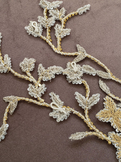 【3泊4日】a.b.Ellie Fiore ゴールドヘッドピース HD568 【結婚式 ヘアアクセサリー レンタル】