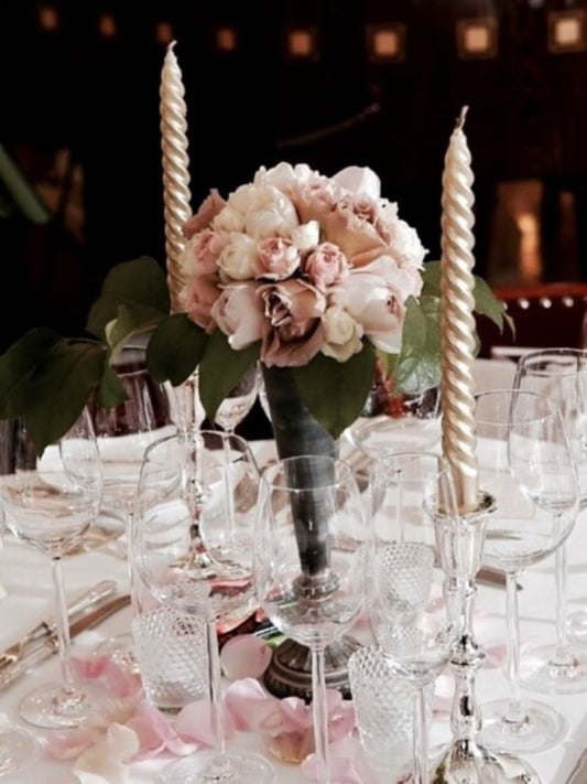 ナチュラルゲストテーブル装花 【結婚式 フラワー 会場装花】