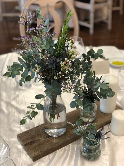 ナチュラルゲストテーブル装花 【結婚式 フラワー 会場装花】