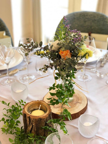 ナチュラルゲストテーブル装花 【結婚式 フラワー 会場装花】