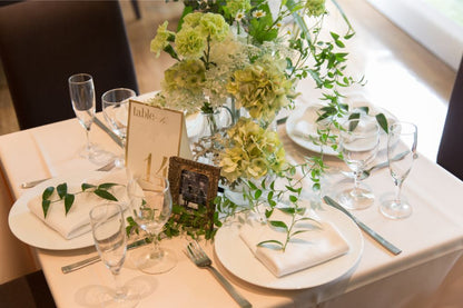 ゲストテーブル装花 【結婚式 フラワー 会場装花】