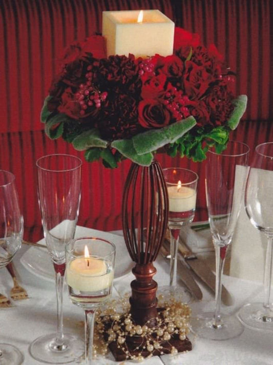 ゲストテーブル装花 【結婚式 フラワー 会場装花】