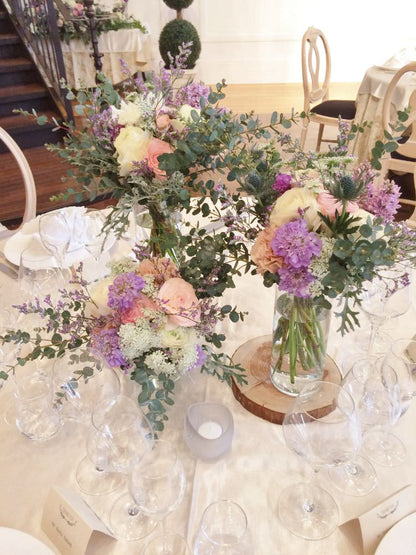 ゲストテーブル装花 【結婚式 フラワー 会場装花】
