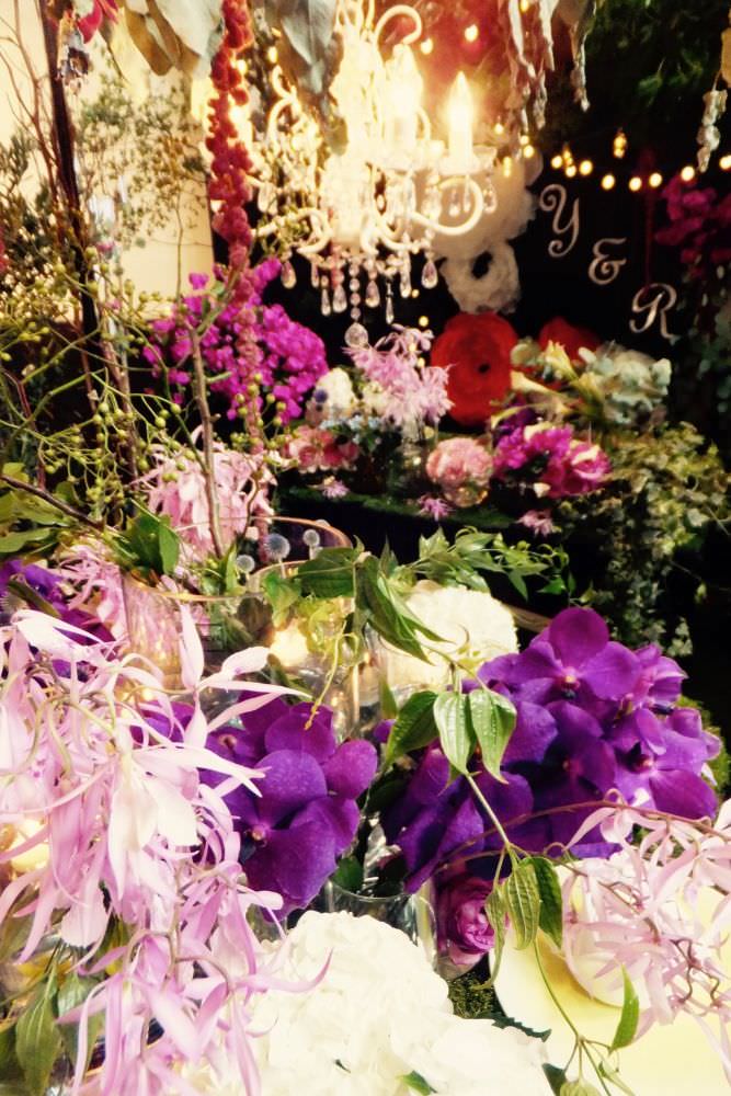 オーダーメイドゲストテーブル装花 【結婚式 フラワー 会場装花】