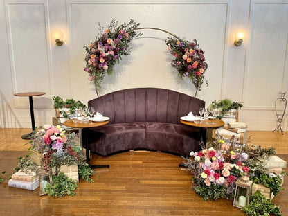 【レンタル】高砂装飾 兼 フォトブース 009 【結婚式 フラワー 会場装花 レンタル】