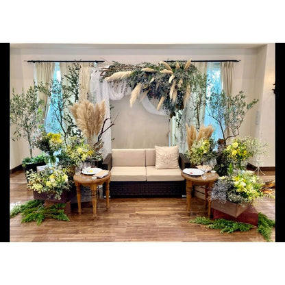 【ブーケプレゼント】オーダーメイドウェディング装花トータルプラン 【結婚式 フラワー 会場装花 オーダーメイド】